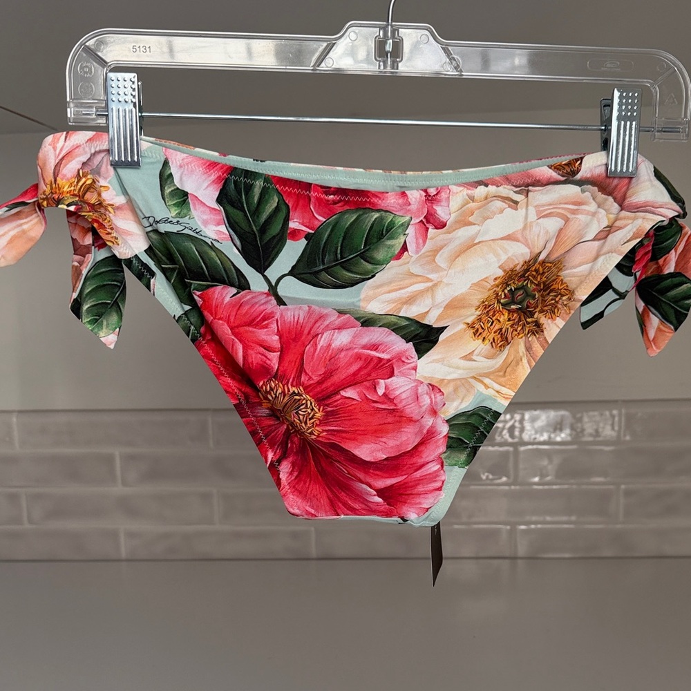 Dolce & Gabbana Multicolor Floral Bikini Top - Picture 6 of 12
